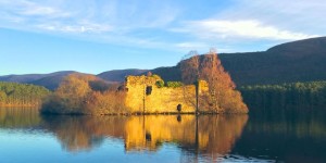 small fortress in the lake